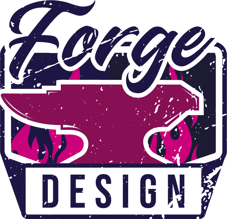 Forge Design logo in full color.